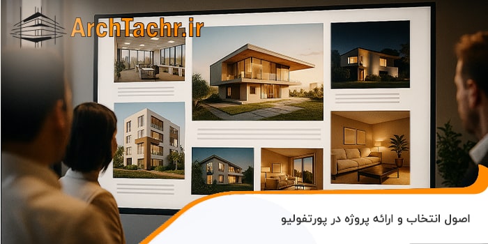 اصول و انتخاب و ارائه پروژه در پورتفولیو