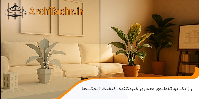 کیفیت آبجکت ها راز یک پورتفولیوی خیره کننده